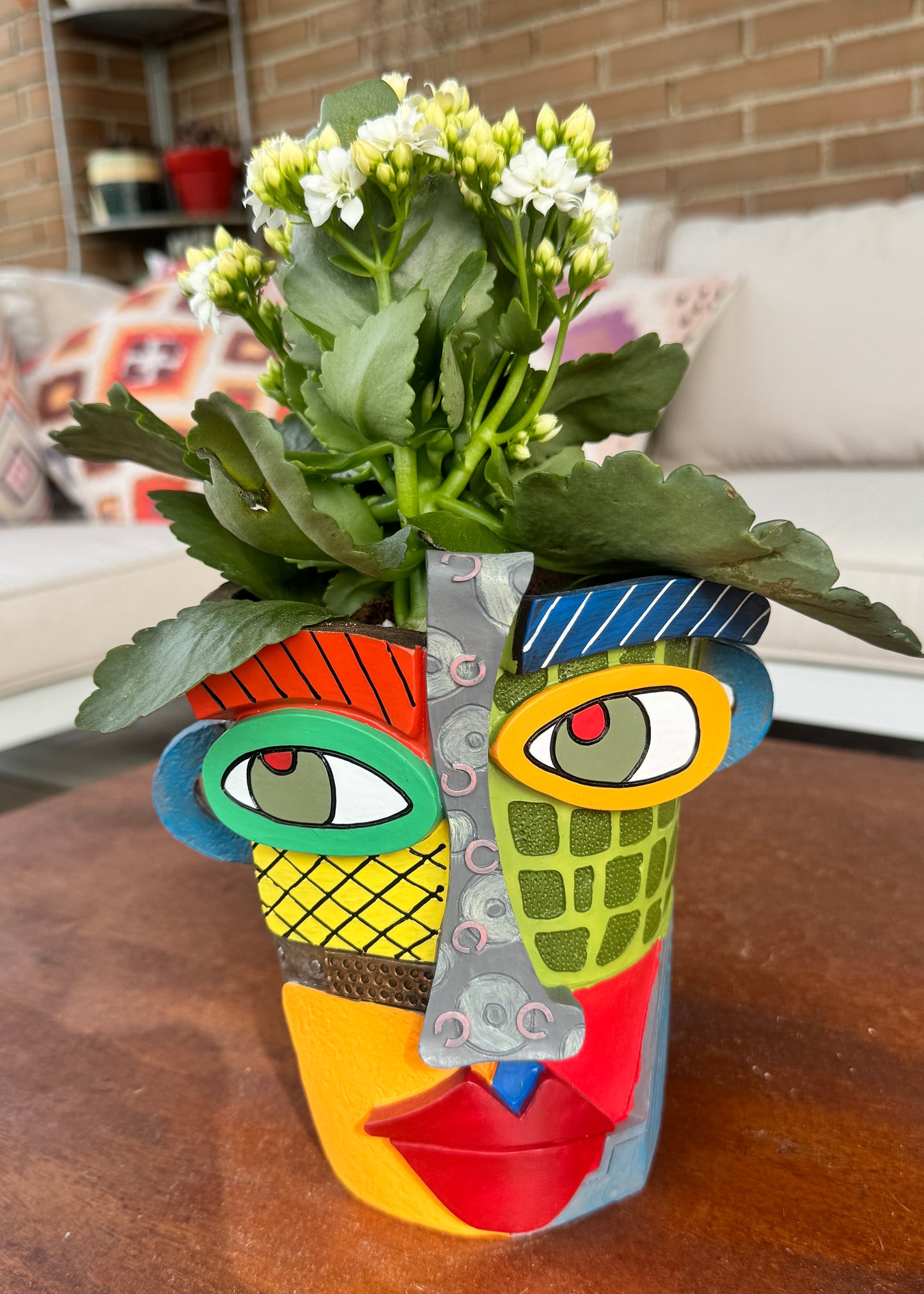 Kalanchoe Blossfeldiama (flores blancas)